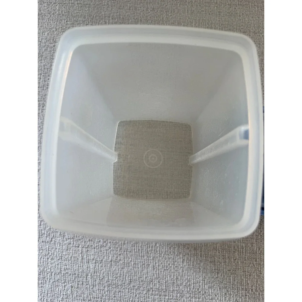 Vintage Tupperware Pickle Veggie Keeper 1560 Blue Lid Pick A Deli Large Complete